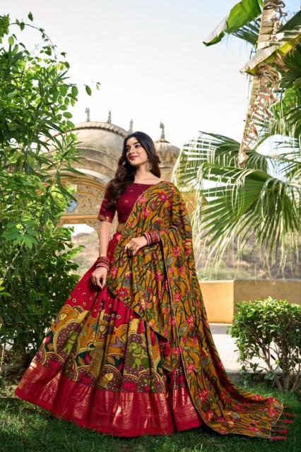 Artriddhs Dola silk vol 109 Bridal lehengha choli manufacturers in Kolkata